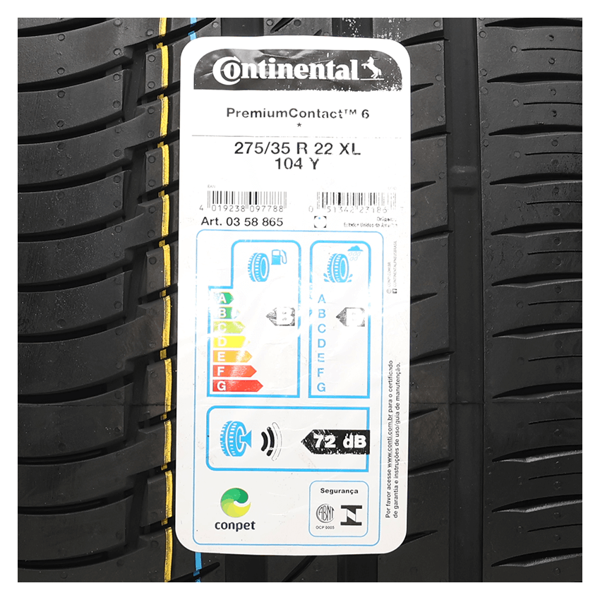 Pneu 275/35R22 Continental PremiumContact 6 104Y