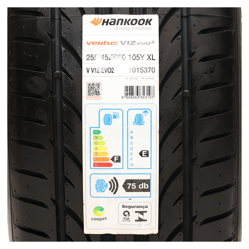 Pneu 255/45R20 Hankook Ventus V12 Evo 2 K120 105Y XL