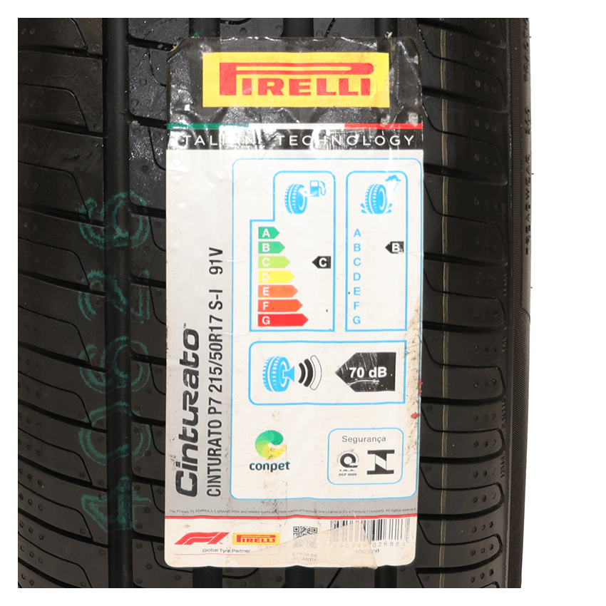 Pneu 215/50R17 Pirelli Cinturato P7 91V
