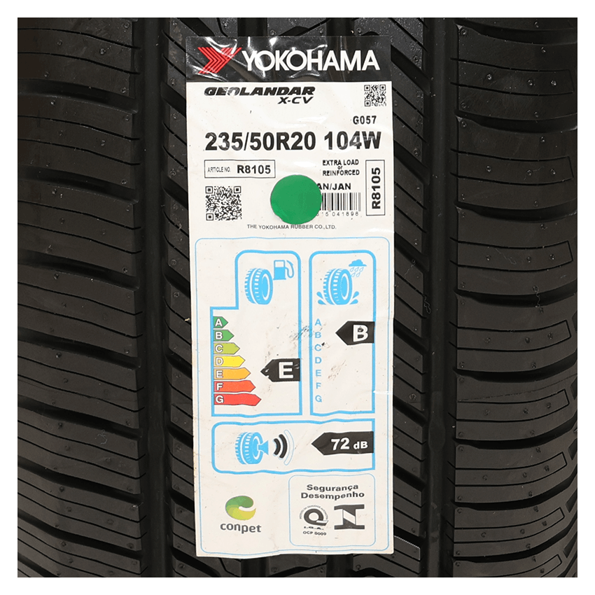 Pneu 235/50R20 Yokohama Geolandar X-CV G057 104W