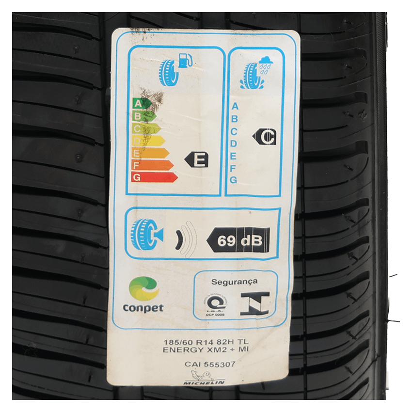 Pneu 185/60R14 Michelin Energy XM2+ 82H