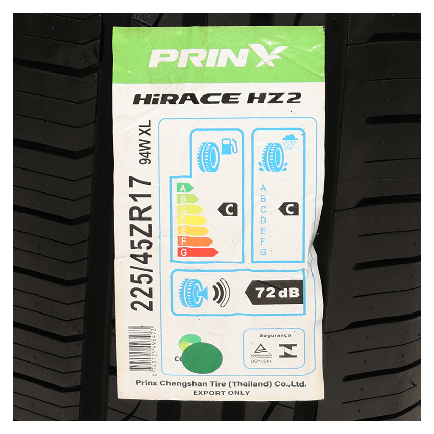 Pneu 225/45R17 Prinx Hirace HZ2 94W