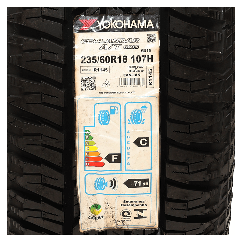 Pneu 235/60R18 Yokohama Geolandar A/T G015 107H