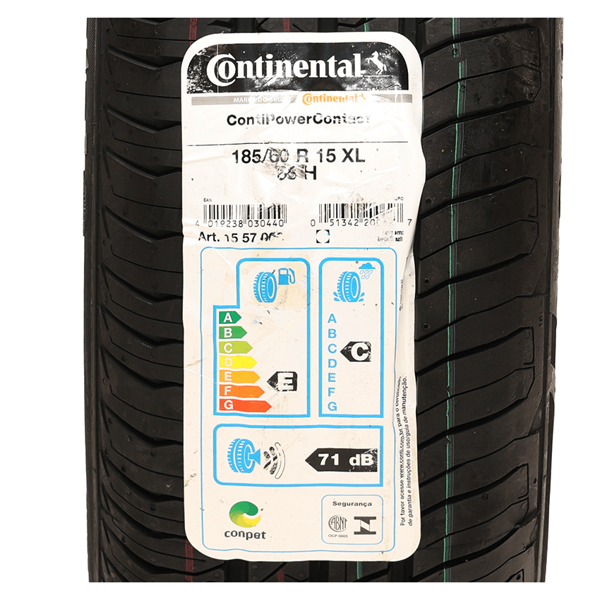 Pneu 185/60R15 Continental Contipowercontact 88H