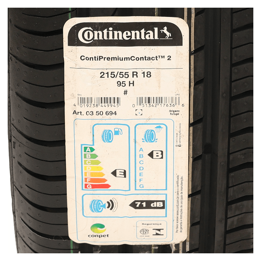 Pneu 215/55R18 Continental ContiPremiumContact 2 95H