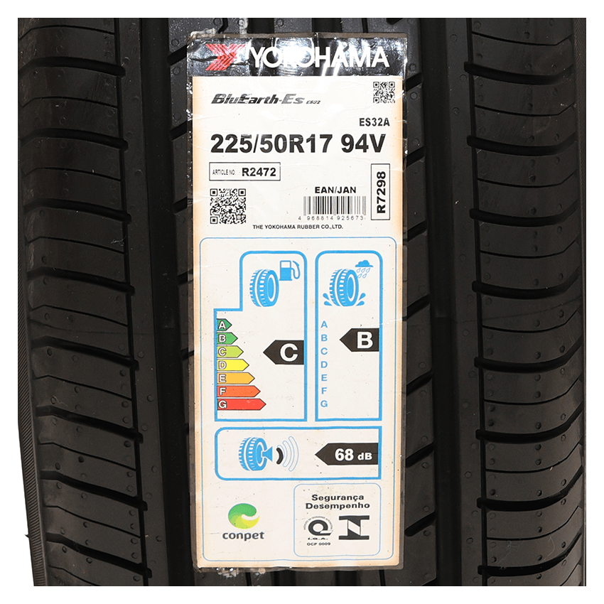 Pneu 225/50R17 Yokohama Bluearth ES32 94V