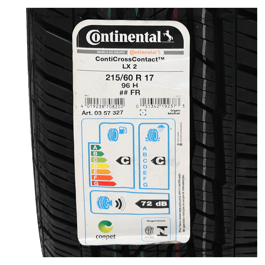 Pneu 215/60R17 Continental ContiCrossContact LX2 96H