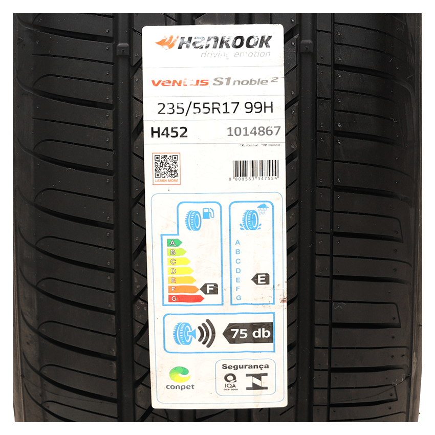 Pneu 235/55R17 Hankook Ventus S1 Noble H452 99H