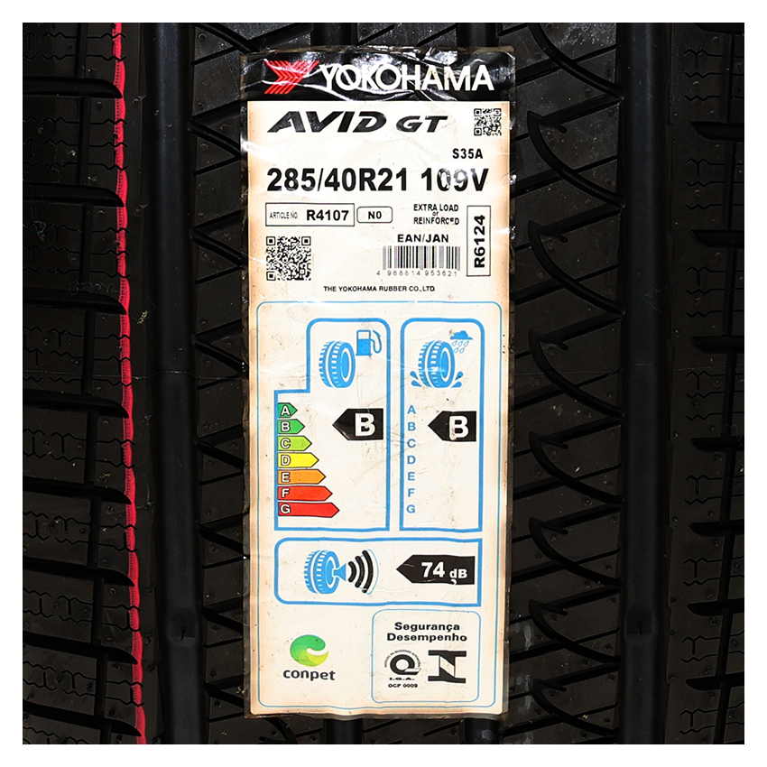 Pneu 285/40R21 Yokohama Avid GT S35A N-0 109V
