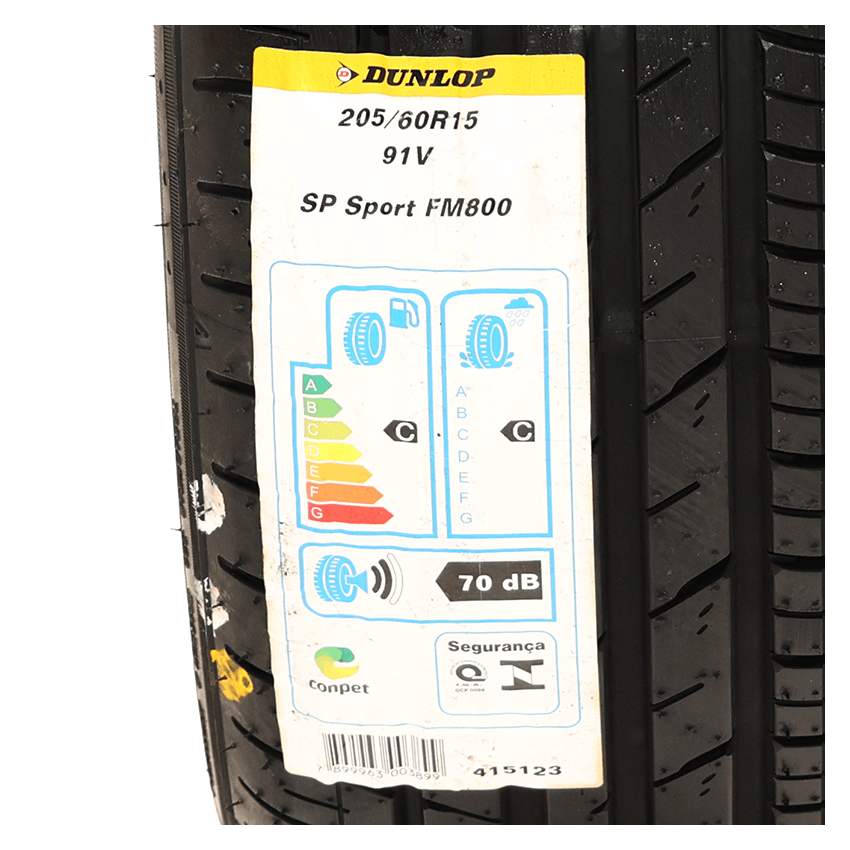 Pneu 205/60R15 Dunlop SP Sport FM800 91V