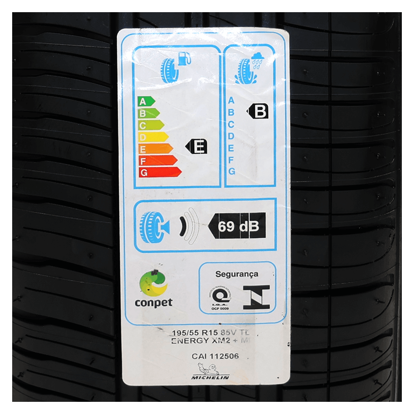 Pneu 195/55R15 Michelin Energy XM2+ 85V