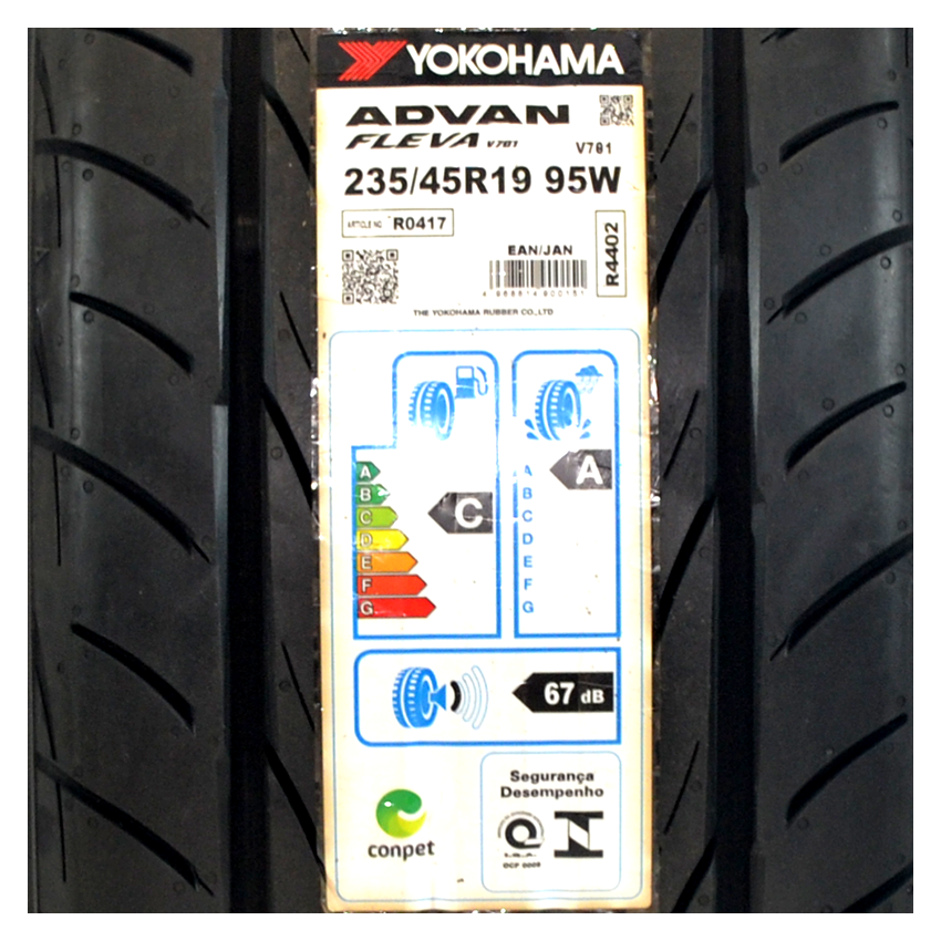 Pneu 235/45R19 Yokohama ADVAN Fleva 95W