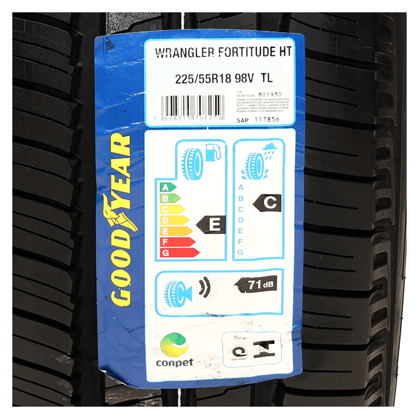 Pneu 225/55R18 Goodyear Wrangler Fortitude 98V