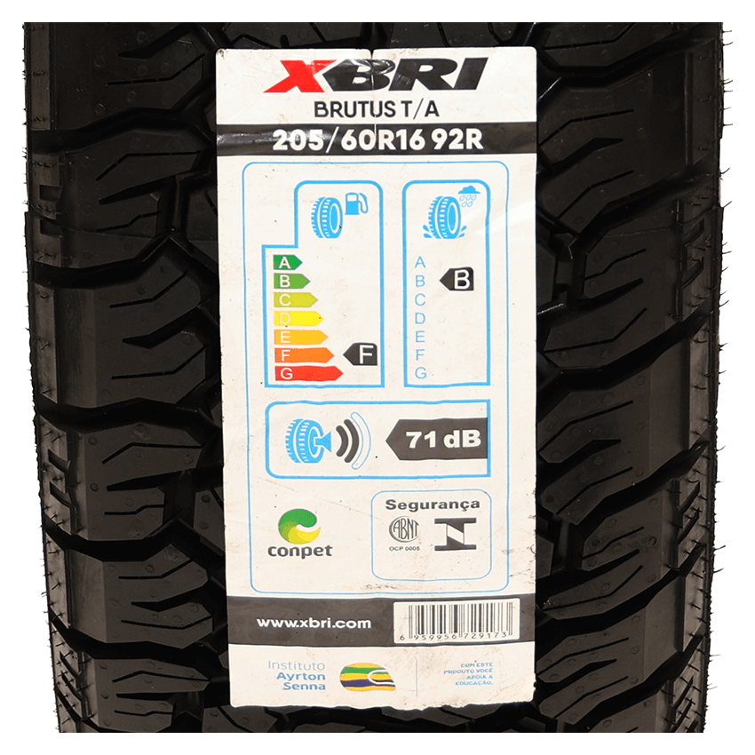 Pneu 205/60R16 Xbri Brutus TA 92R
