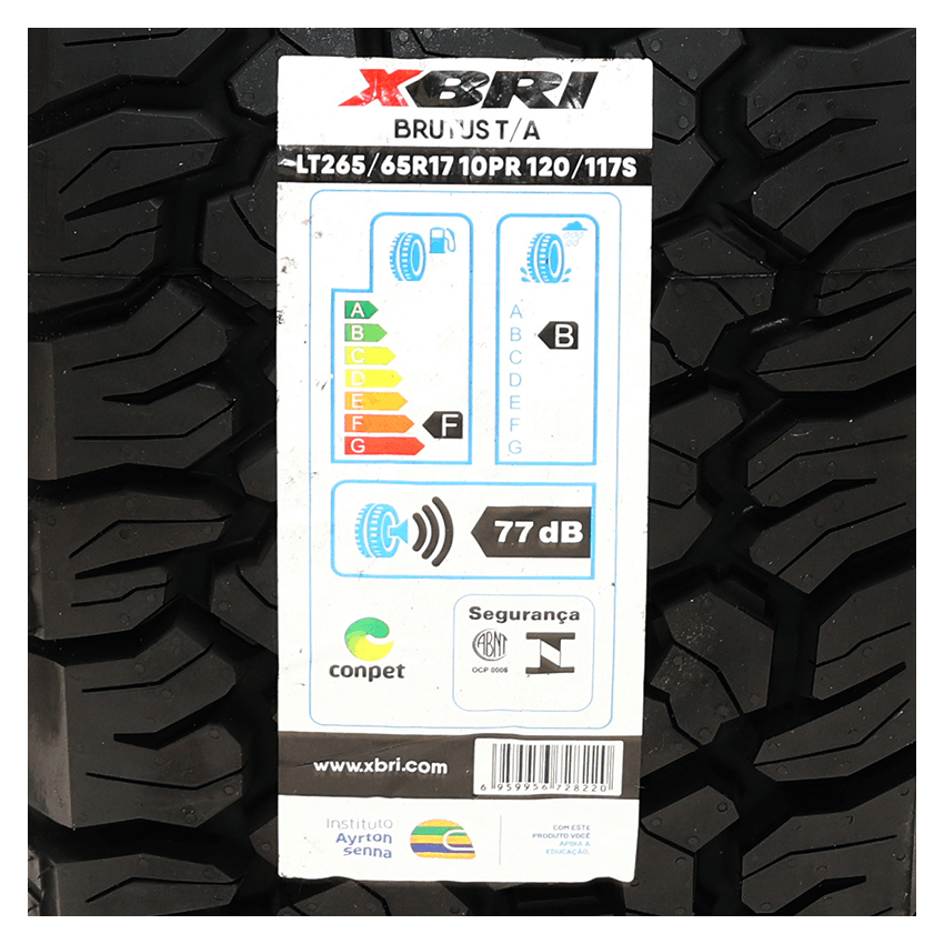 Pneu 265/65R17 Xbri Brutus TA 120/117S 10PR