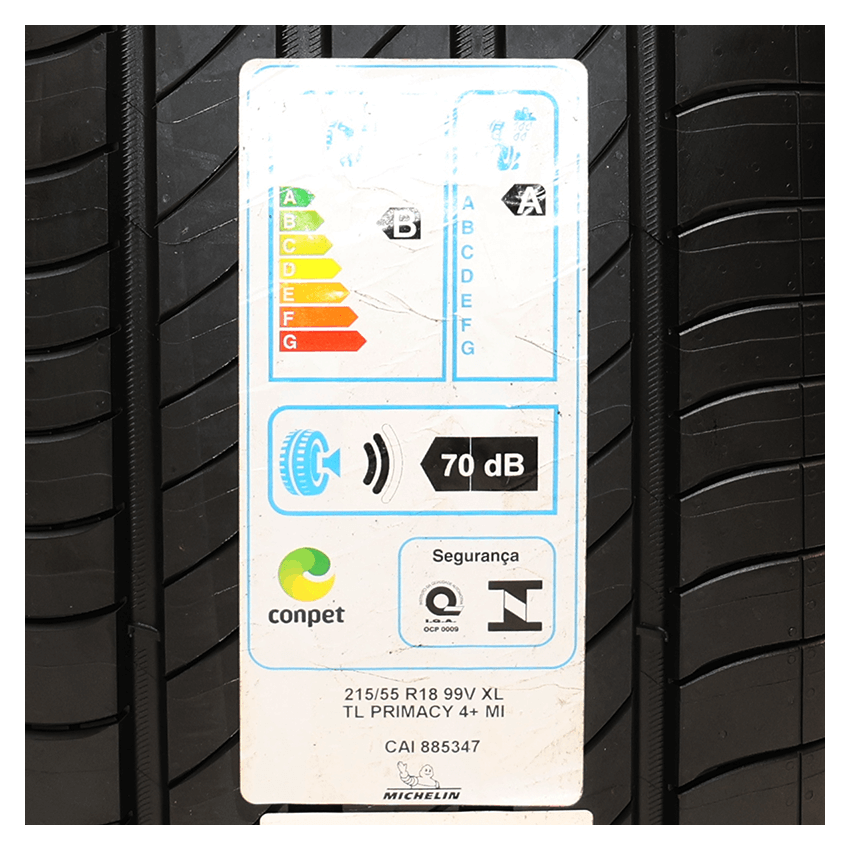Pneu 215/55R18 Michelin Primacy 4 XL 99V