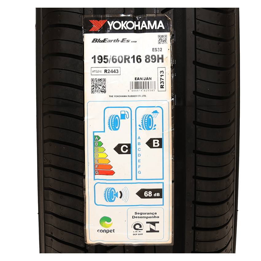 Pneu 195/60R16 Yokohama Bluearth ES32 89H