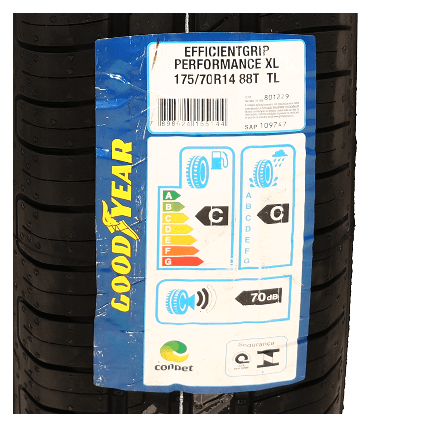 Pneu 175/70R14 Goodyear Efficientgrip Performance 88T