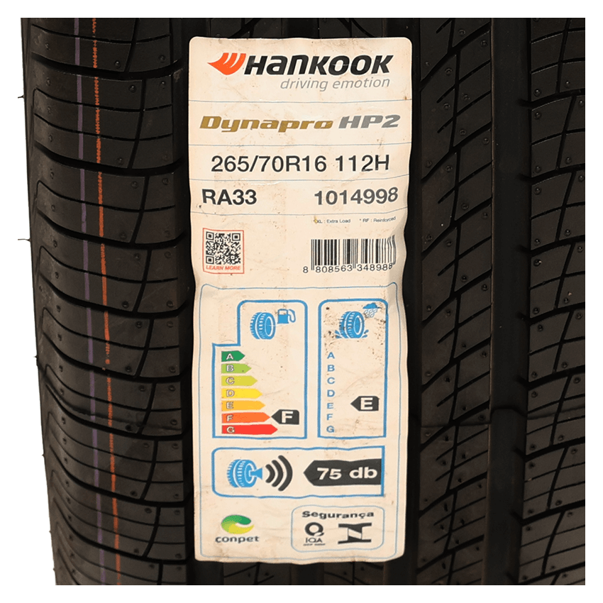 Pneu 265/70R16 Hankook Dynapro HP2 RA33 112H