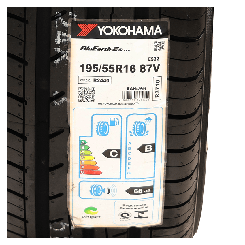Pneu 195/55R16 Yokohama Bluearth ES32 87V