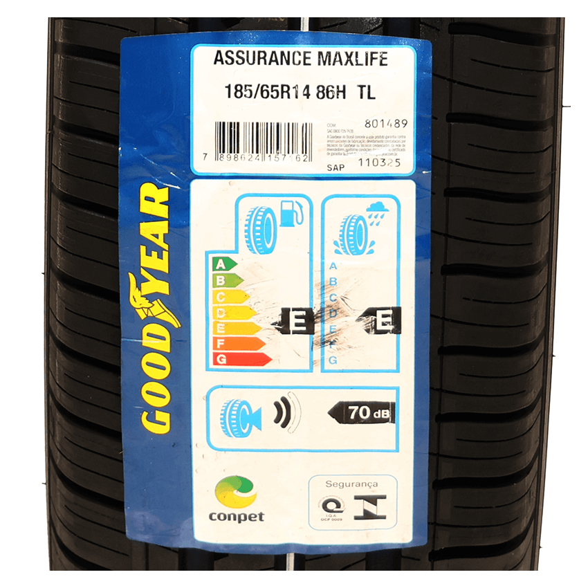 Pneu 185/65R14 Goodyear Assurance MaxLife 86H