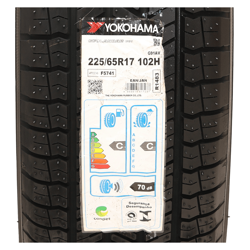 Pneu 225/65R17 Yokohama Geolandar G91AV 102H