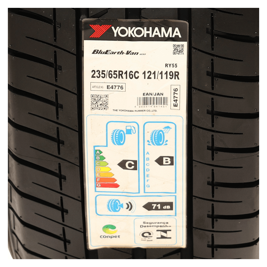 Pneu 235/65R16C Yokohama BluEarth-Van RY55 121/119R