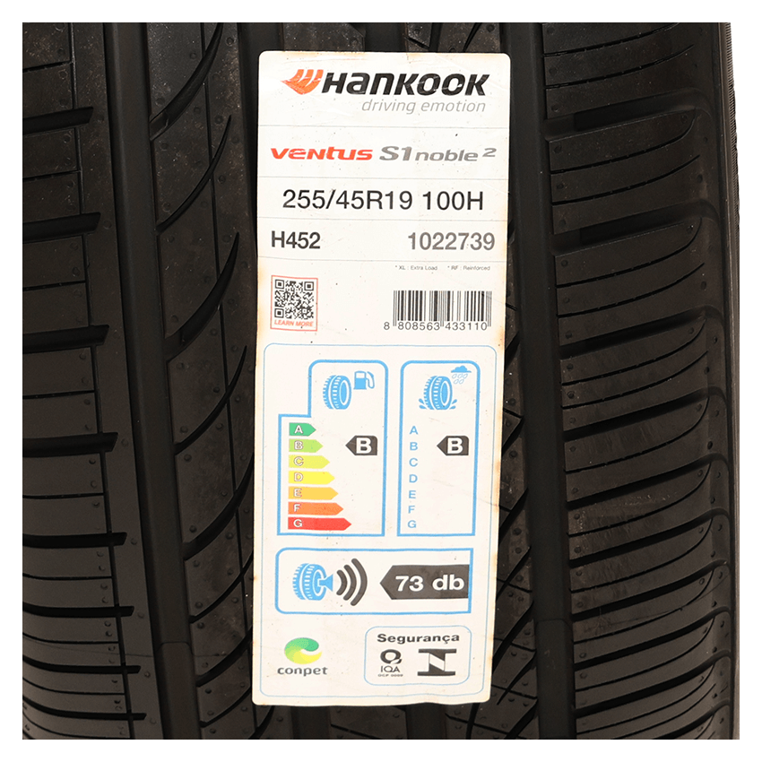 Pneu 255/45R19 Hankook Ventus S1 Noble 2 H452 100H