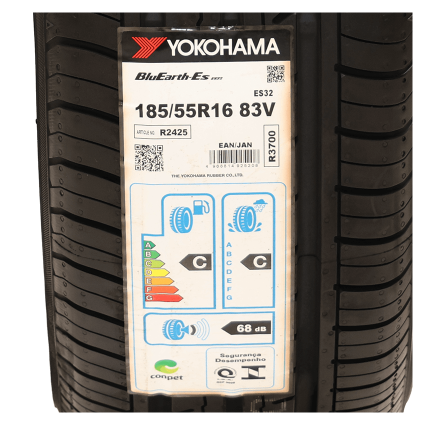 Pneu 185/55R16 Yokohama Bluearth ES32 83V