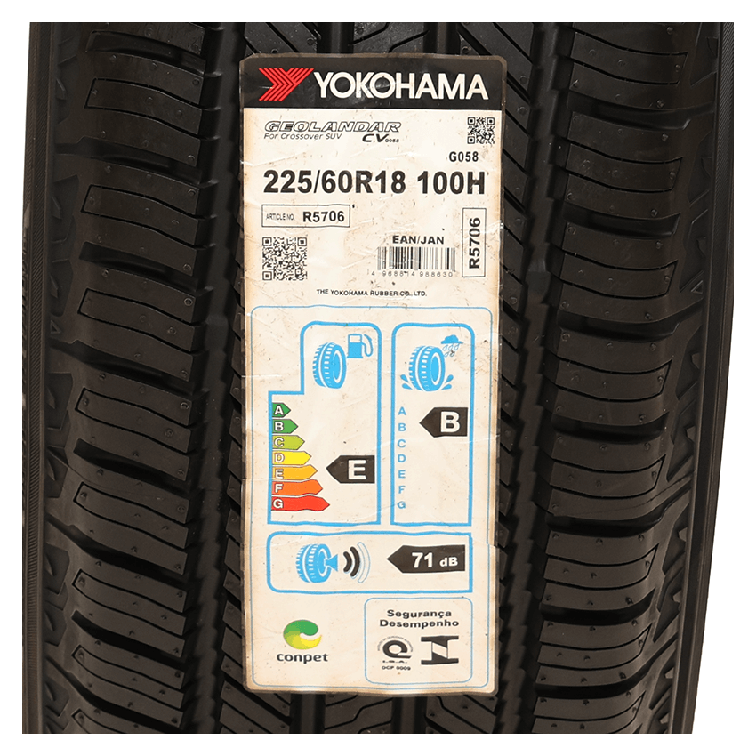 Pneu 225/60R18 Yokohama Geolandar CV G058 100H