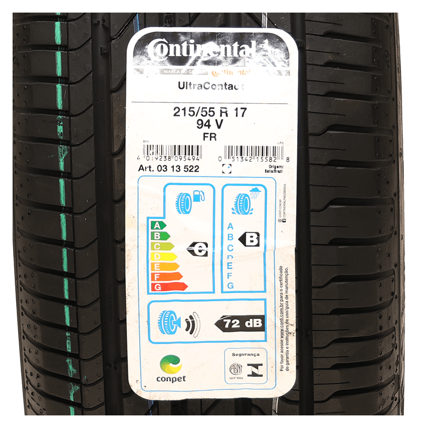 Pneu 215/55R17 Continental UltraContact 94V