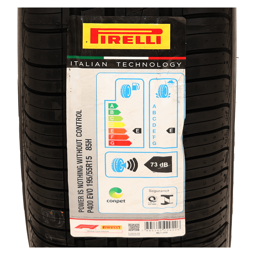 Pneu 195/55R15 Pirelli P400 EVO 85H