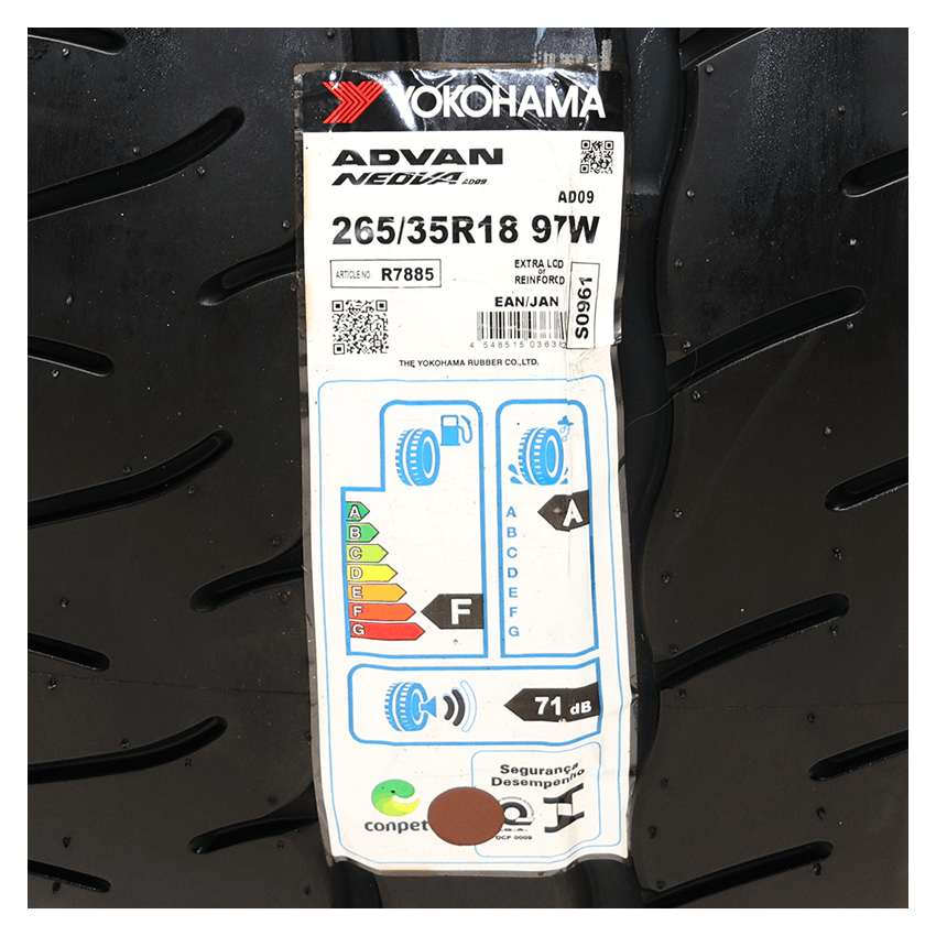 Pneu 265/35R18 Yokohama Neova AD09 97W