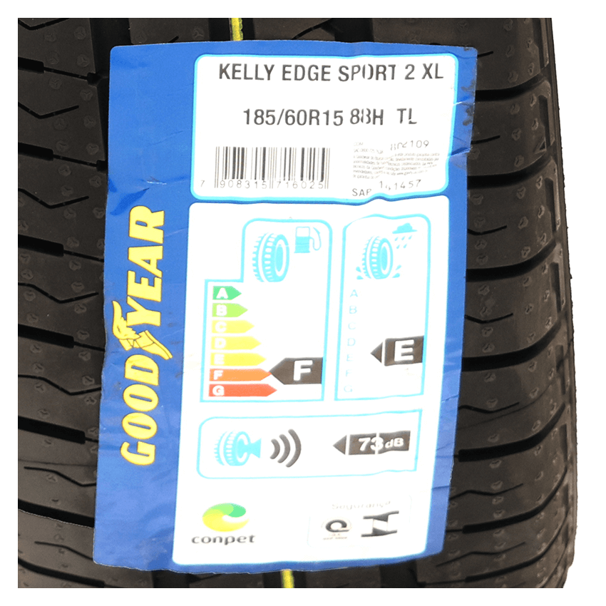 Pneu 185/60R15 Goodyear Kelly Edge Sport 2 88H