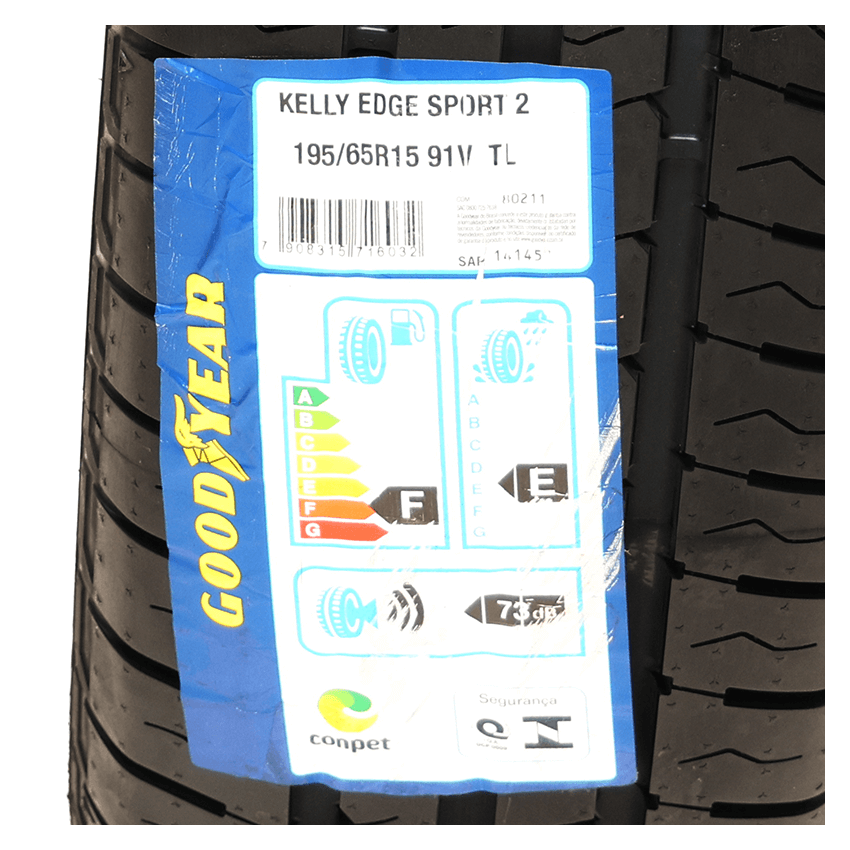 Pneu 195/65R15 Goodyear Kelly Edge Sport 2 91V