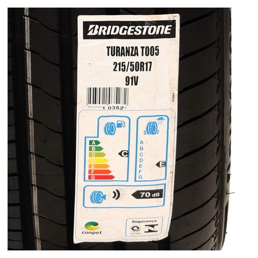 Pneu 215/50R17 Bridgestone Turanza T005 91V