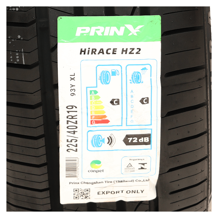 Pneu 225/40R19 Prinx Hirace HZ2 93Y