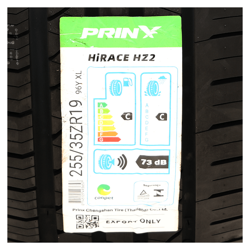 Pneu 255/35R19 Prinx Hirace HZ2 96Y