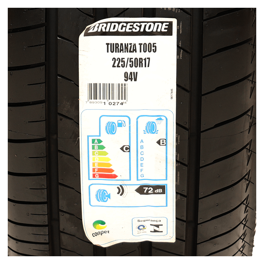 Pneu 225/50R17 Bridgestone Turanza T005 94V