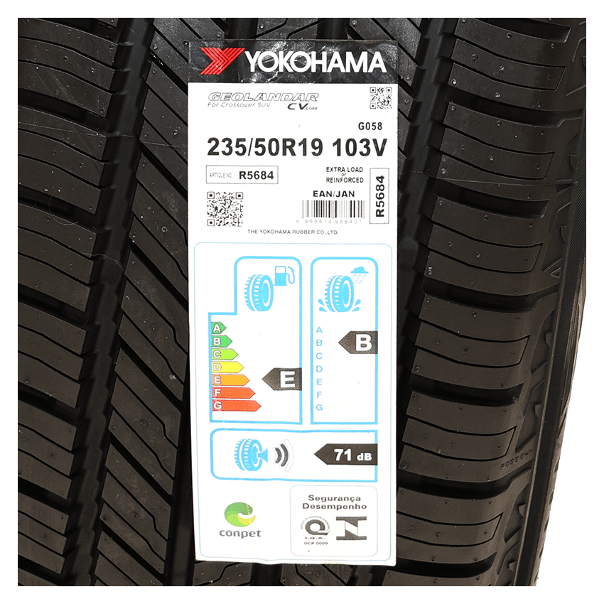 Pneu 235/50R19 Yokohama Geolandar CV G058 103V