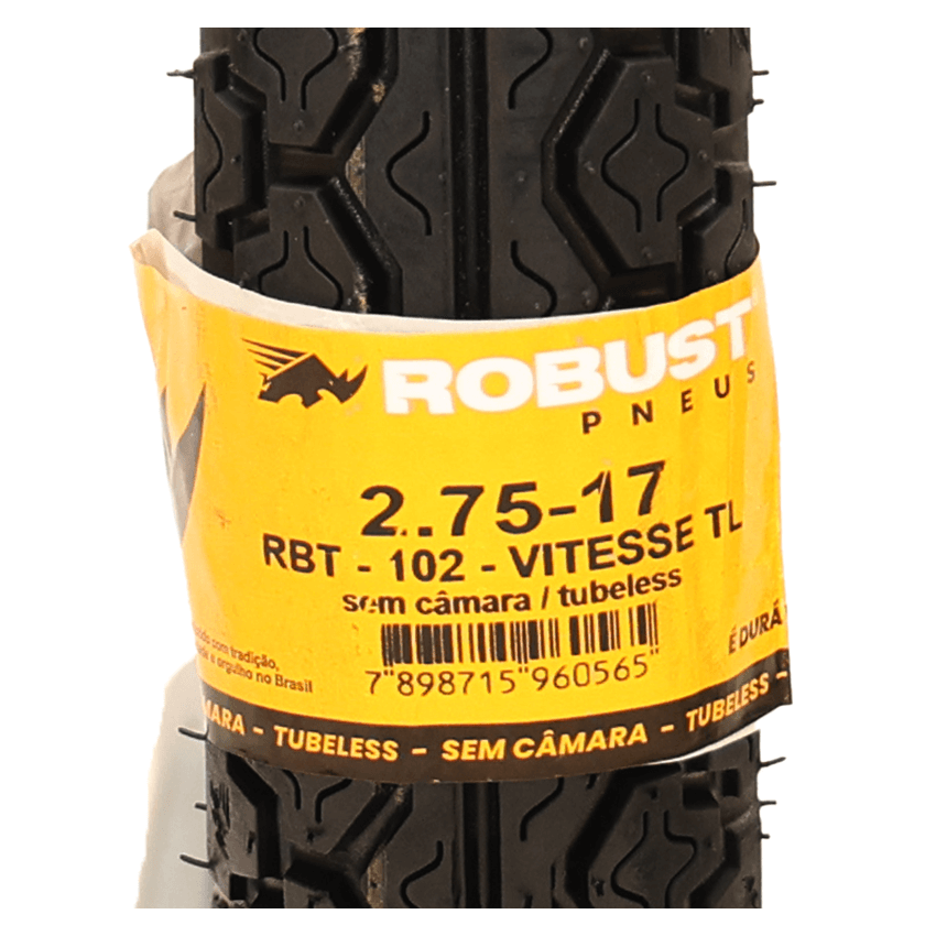Pneu Moto 2.75-17 Robust Vitesse RBT 102 TL 47L