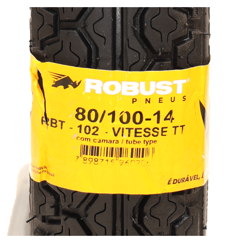 Pneu Moto 80/100-14 Robust Vitesse RBT 102 TT 49L