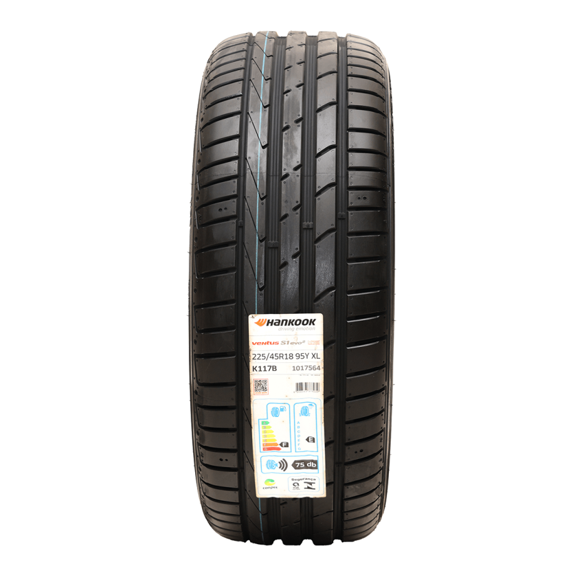 Pneu 225/45R18 Hankook Ventus S1 EVO2 K117B 95Y Runflat