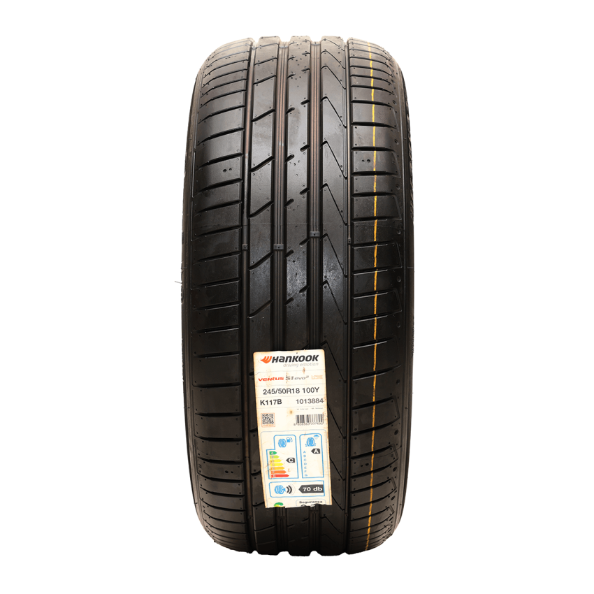 Pneu 245/50R18 Hankook Ventus S1 Evo2 K117B 100Y Runflat