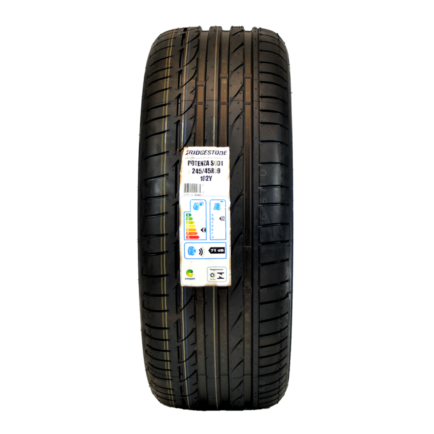 Pneu 245/45R19 Bridgestone Potenza S001 102Y Runflat