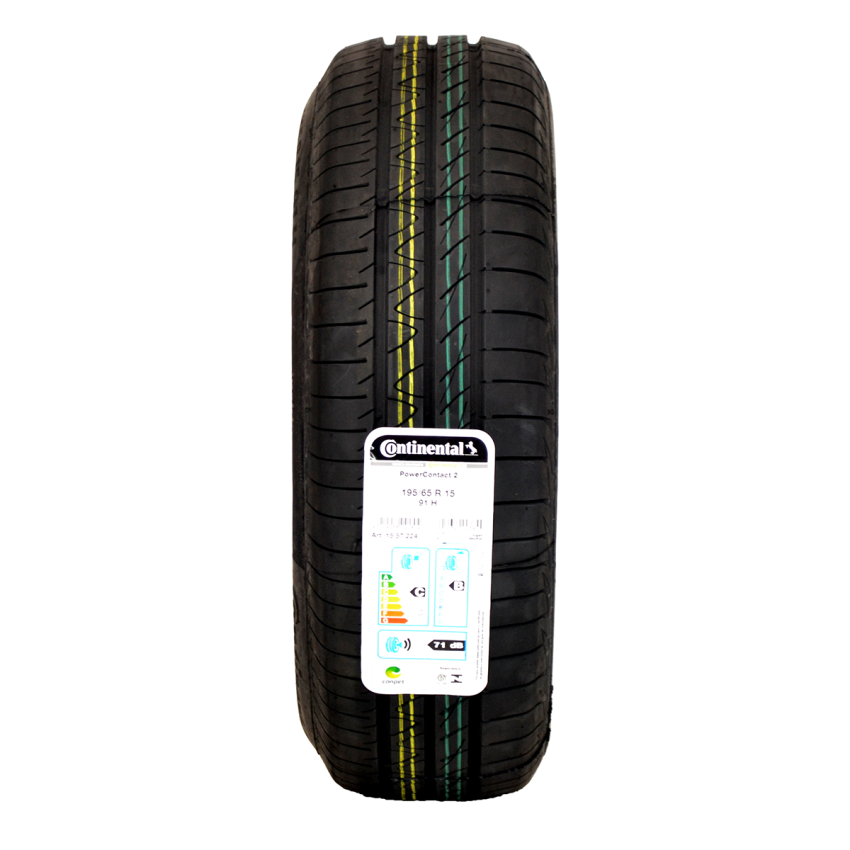 Pneu 195/65R15 Continental PowerContact 2 91H