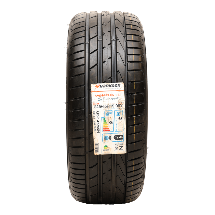 Pneu 245/45R19 Hankook Ventus S1 Evo 2 K117B 98Y Runflat