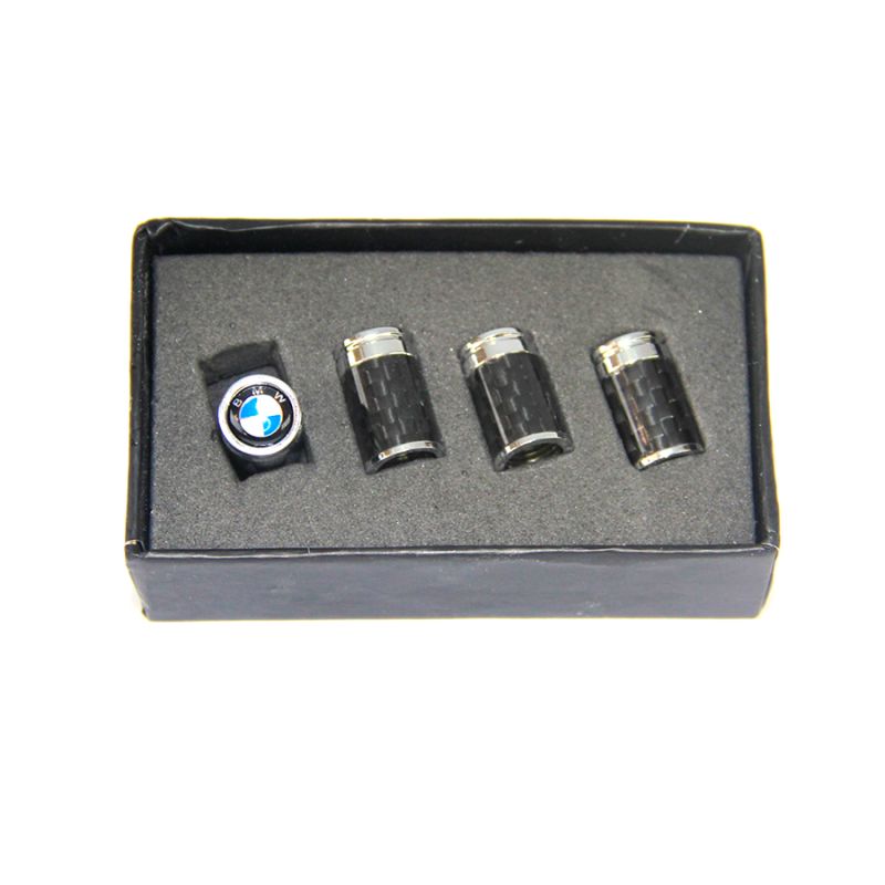 Tampa de Válvula de Fibra de Carbono Logotipo na Tampa: BMW 1