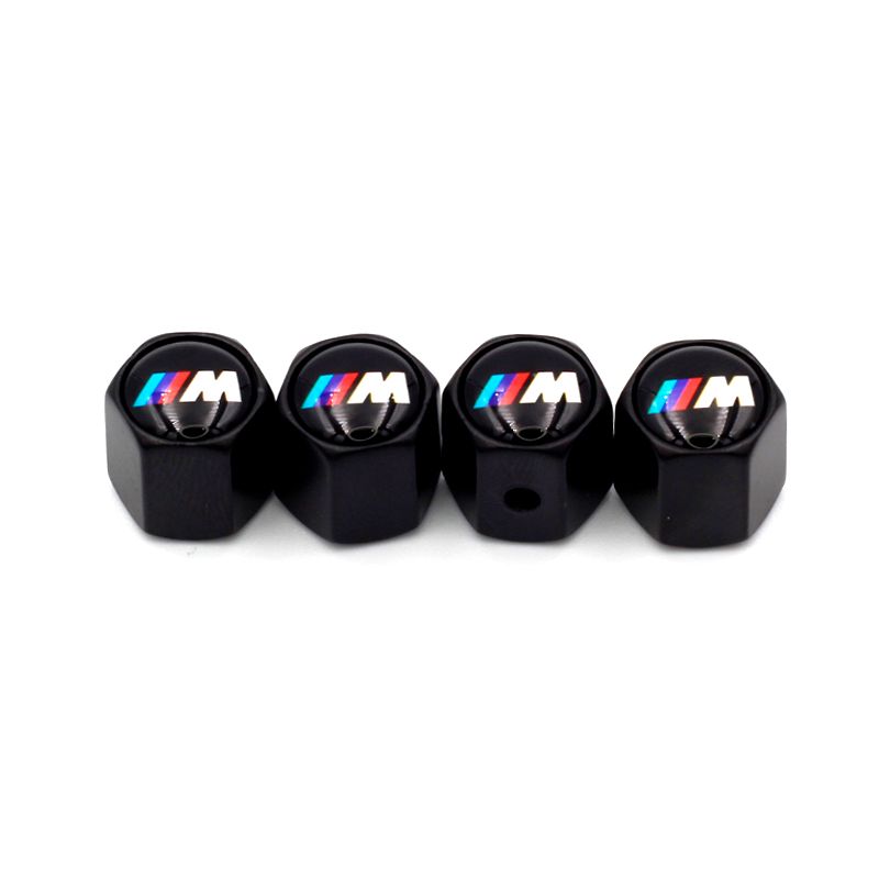 Tampa de Válvula Preta Antifurto Logotipo na Tampa: BMW M 1