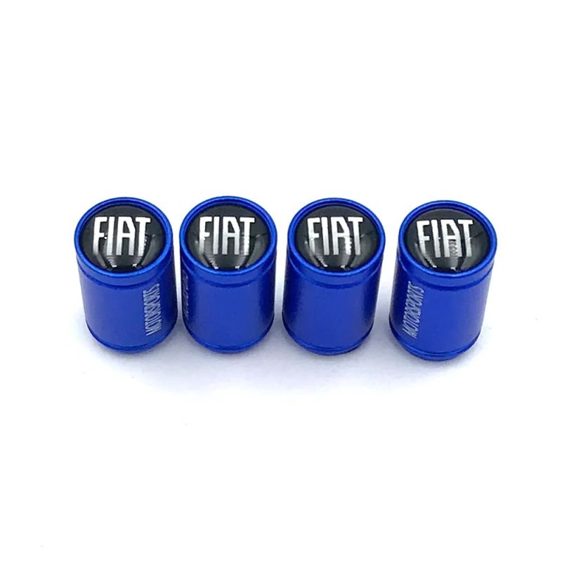 Tampa de Válvula Azul de Alumínio Logotipo na Tampa: Fiat 1